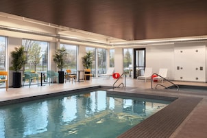 Una piscina techada