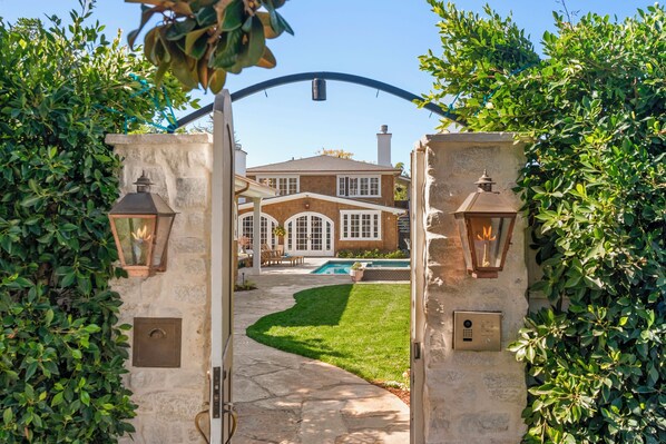 Enceinte de l’hébergement