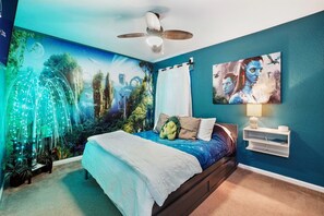 5 bedrooms, iron/ironing board, WiFi, bed sheets