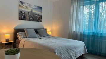 1 Schlafzimmer, kostenloses WLAN, Bettwäsche