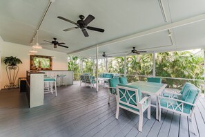 Classic House, 3 Bedrooms, Garden View | Terrace/patio - Charleston House (West Palm Beach)