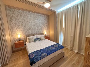 2 chambres, fer et planche à repasser, Wi-Fi gratuit, draps fournis