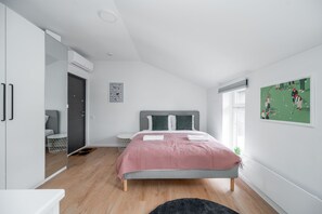1 Schlafzimmer, Bügeleisen/Bügelbrett, kostenloses WLAN, Bettwäsche