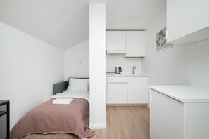 1 Schlafzimmer, Bügeleisen/Bügelbrett, kostenloses WLAN, Bettwäsche