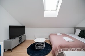 1 Schlafzimmer, Bügeleisen/Bügelbrett, kostenloses WLAN, Bettwäsche