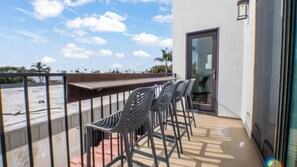 Departamento Premier, para no fumadores, vista a la ciudad | Vista del balcón