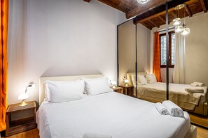 1 bedroom, iron/ironing board, travel crib, free WiFi