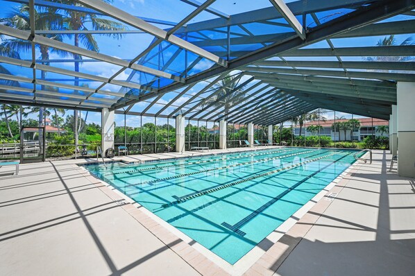 Pool - 2-bedroom condo in The Brooks, 5 pools, fitness ctr, reciprocal golf Sept/Oct (Bonita Springs)