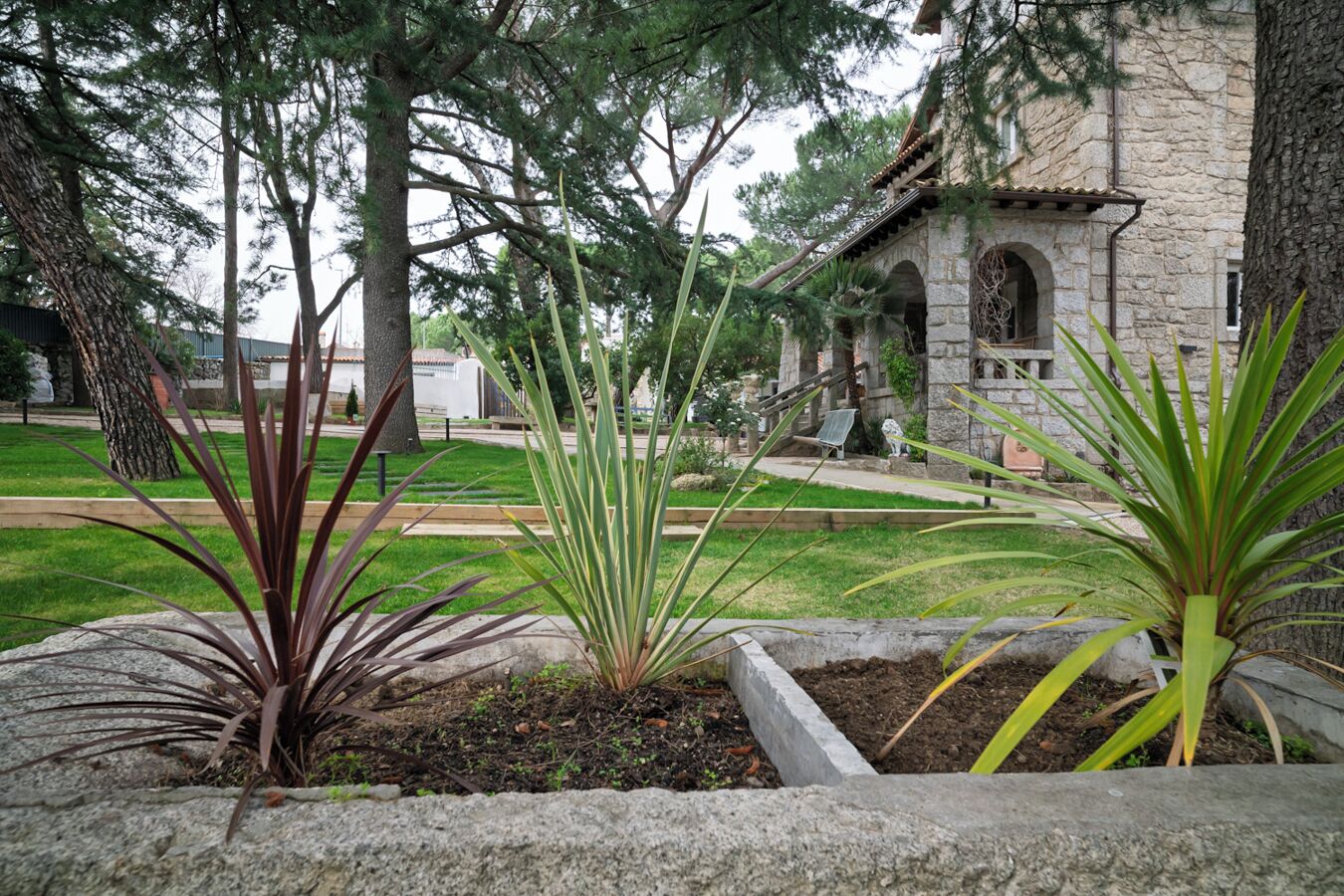Enceinte de l’hébergement