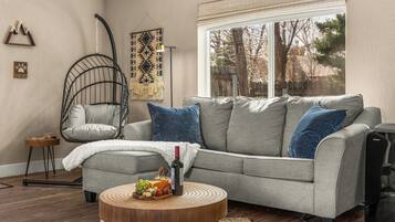 TV connectée, cheminée