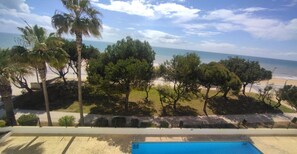 Apartment - Quarteira First Line Front Beach Pool Flat View (Loulé)