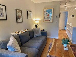 TV connectée, cheminée