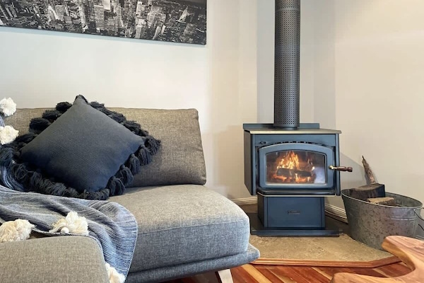 Relax by the fire place