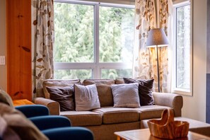 TV connectée, cheminée