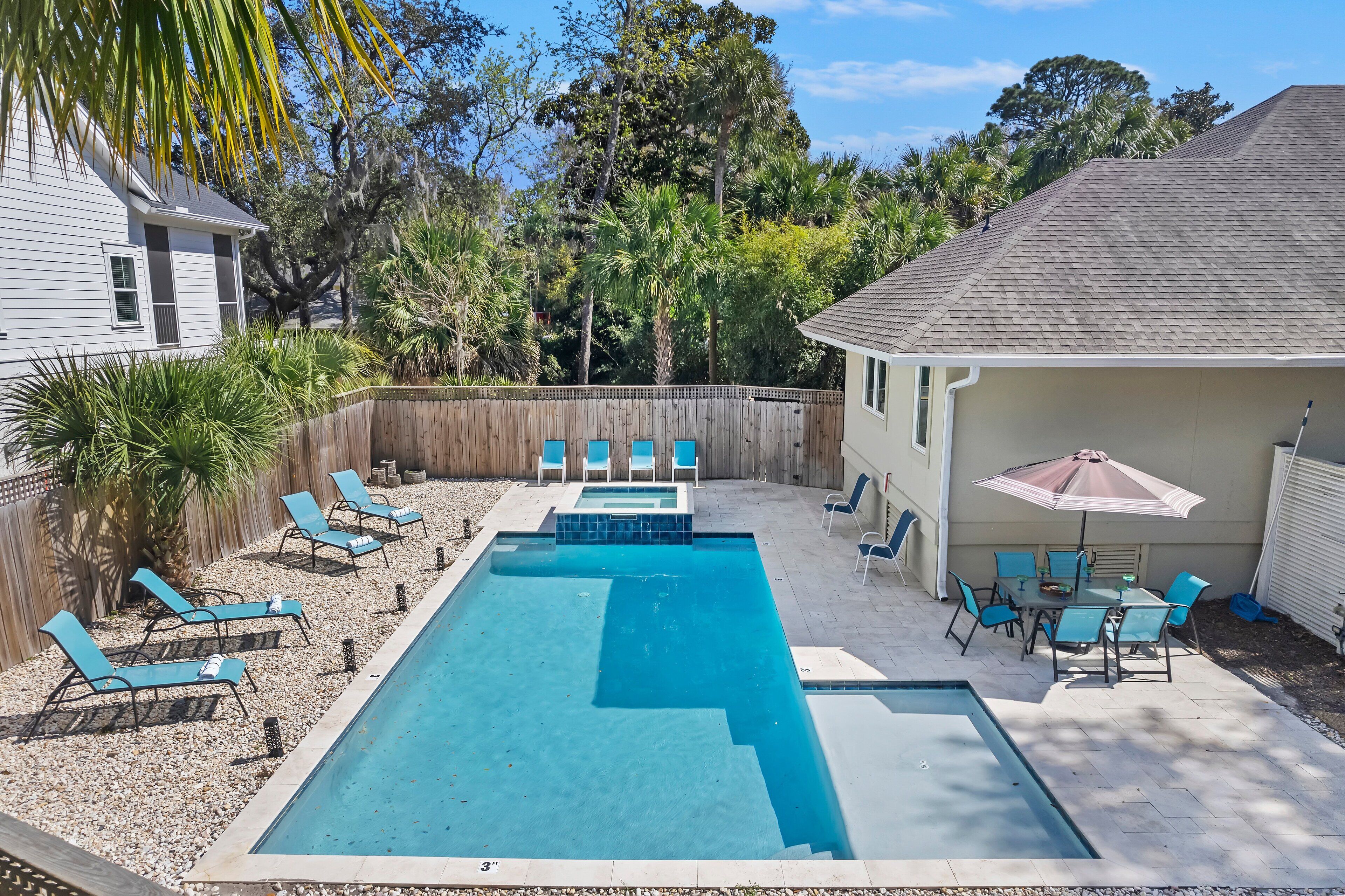 Una piscina climatizada
