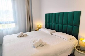 1 soverom, strykejern/-brett, reiseseng for barn og wi-fi (inkludert)