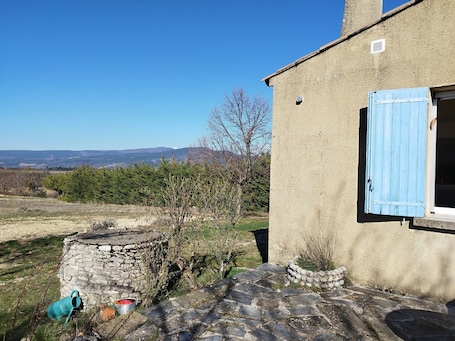 Property grounds. Holiday Home 'Chez Monique Et Dédé' with Mountain View, Private Terrace and Private Garden