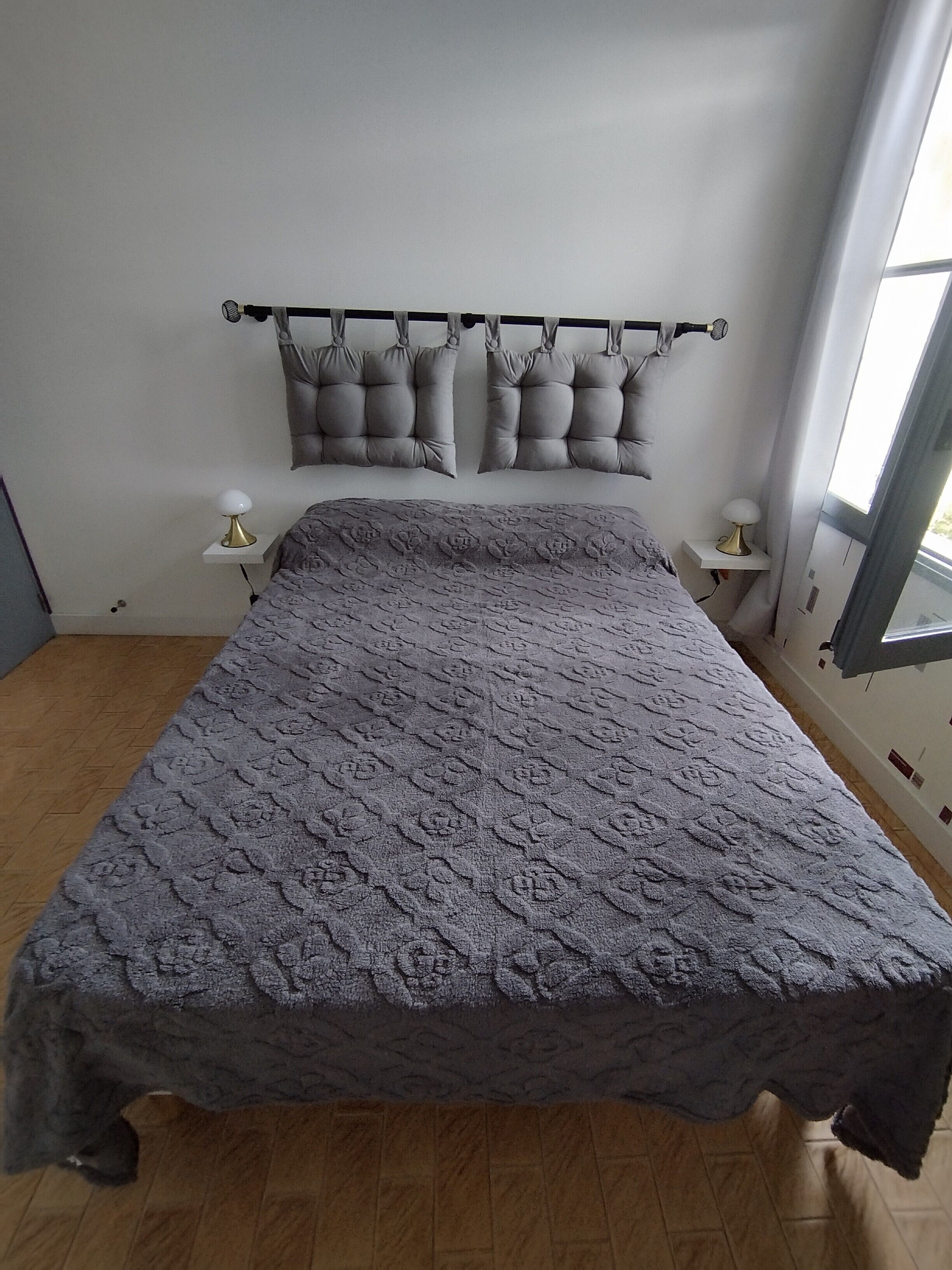 2 bedrooms, iron/ironing board