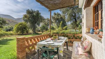 Opções para refeição ao ar livre