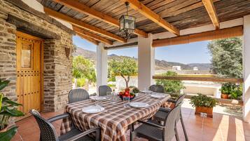 Opções para refeição ao ar livre