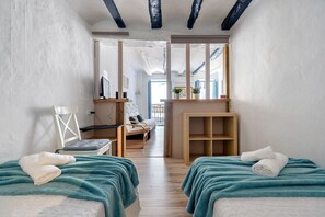 2 habitaciones, wifi gratis y ropa de cama 