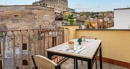 Habitación 'Annunziata - Mandorla Bronte' con terraza privada, Wi-Fi y aire acondicionado