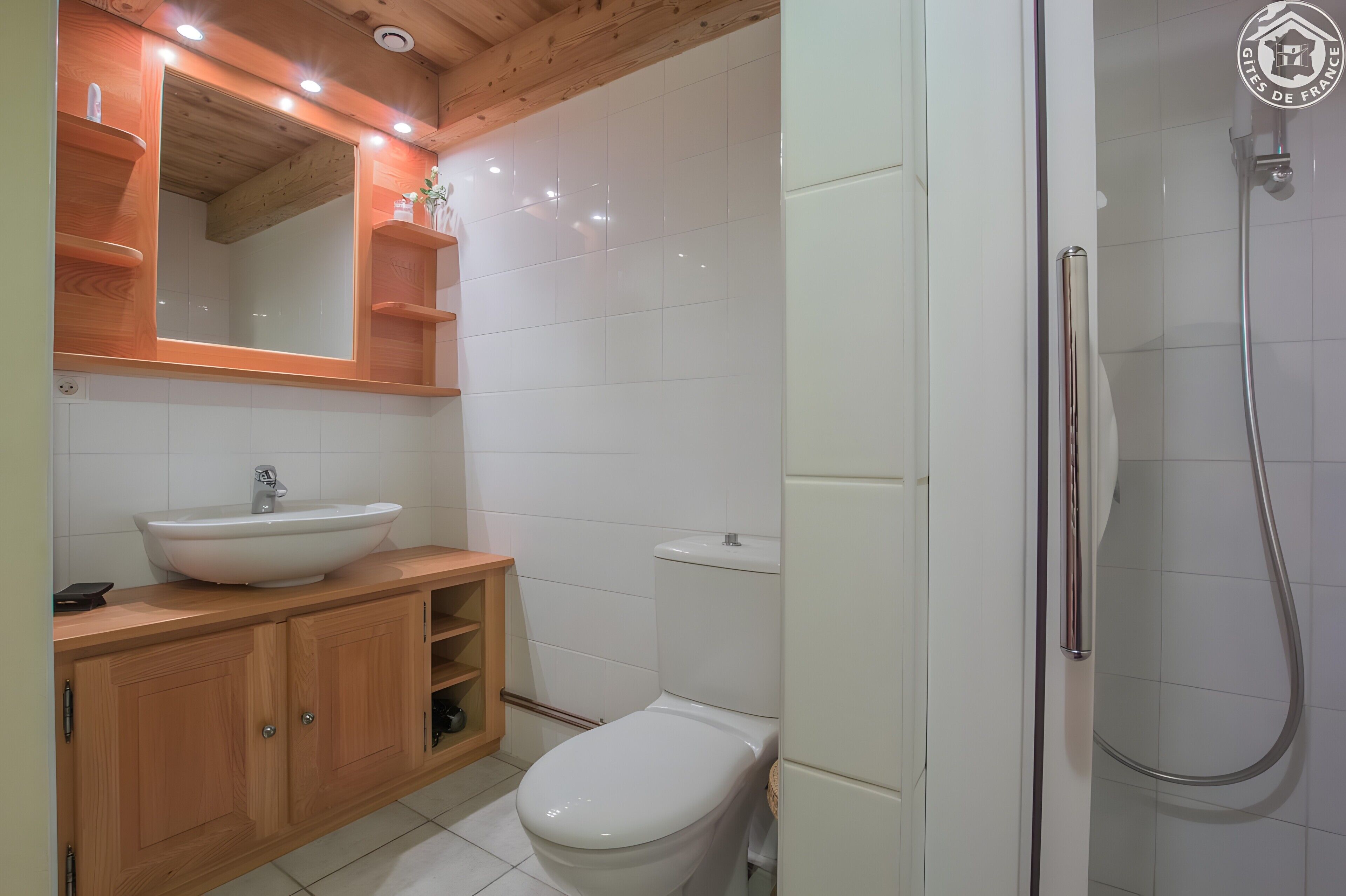 Shower, towels