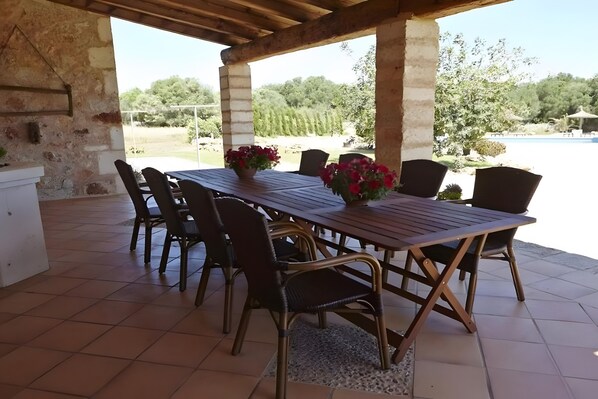 Restaurante al aire libre