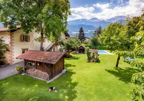 Exterior - Apartment 'Schnatzhof Type B4' with Mountain View, Pool and Private Terrace (Silandro)