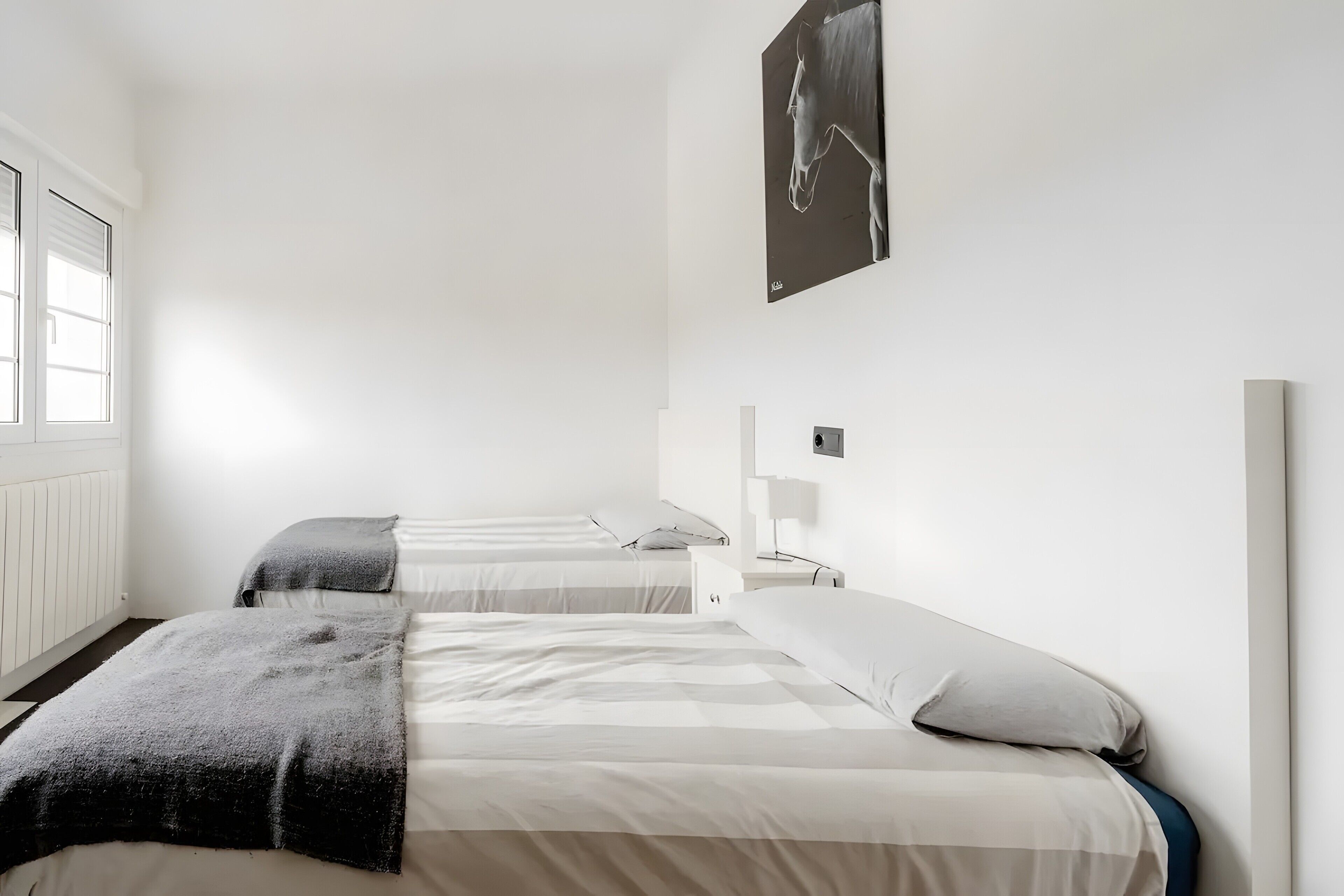 4 habitaciones, ropa de cama y acceso para silla de ruedas 