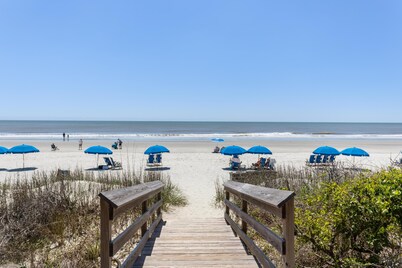 Beachfront, Elegant First Floor Living at it's Best!