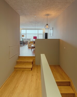 House | Living area - By The Sea| Boathouse with Hot Tub & Parking (Vestmanna)