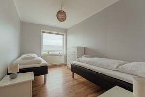 Apartment | 3 bedrooms, blackout drapes, free WiFi - Spacious 3BR Apt. | Parking | Near City Center (Torshavn)