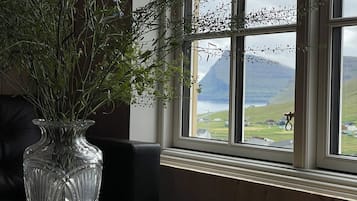 Udsigt fra overnatningsstedet