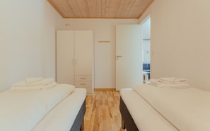 Appartement | 2 chambres, lits bébé (en supplément), Wi-Fi gratuit, draps fournis