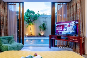 Free WiFi, bed sheets - Fuwan Haitao Meishu Lingshui Haitang Bay (Lingshui)
