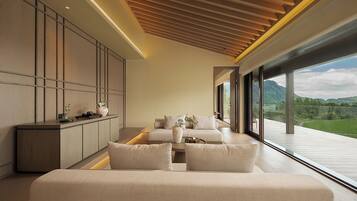 Signature kamer | Uitzicht op de bergen