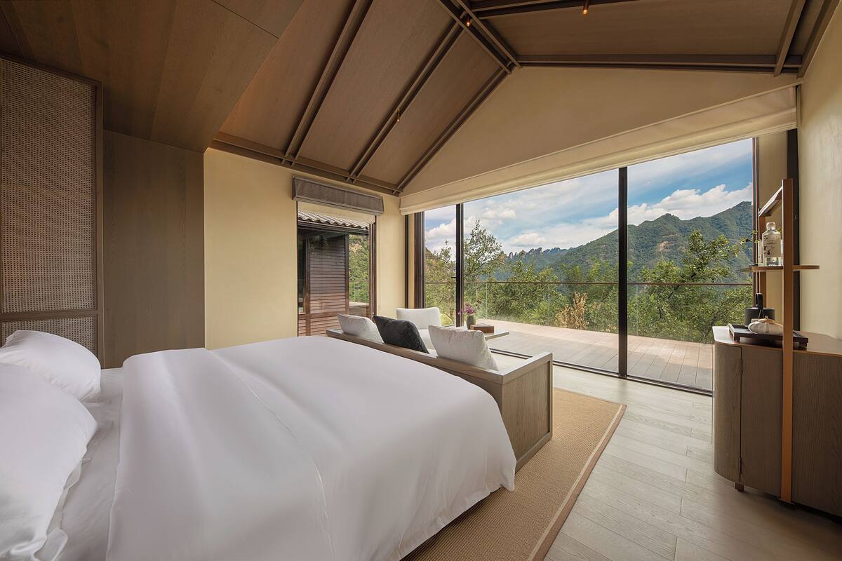 1 habitación y ropa de cama de alta calidad