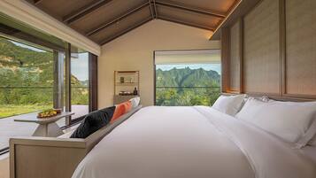 1 habitación y ropa de cama de alta calidad