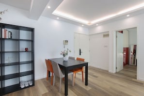 Condo, City View | 2 bedrooms, premium bedding, down comforters, desk