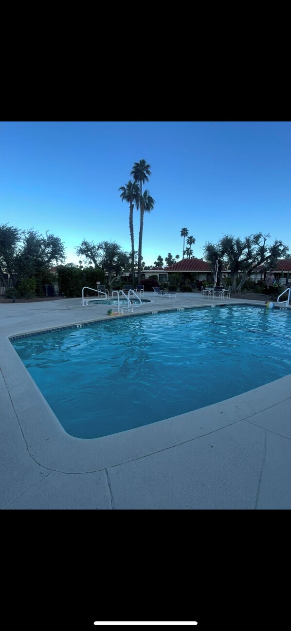 Außenpool, beheizter Pool