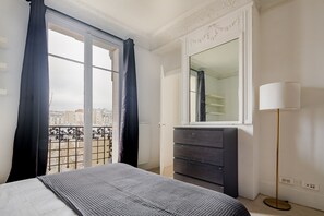 2 chambres, fer et planche Ă repasser, Wi-Fi, draps fournis