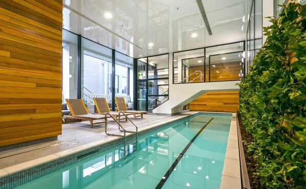Piscine couverte