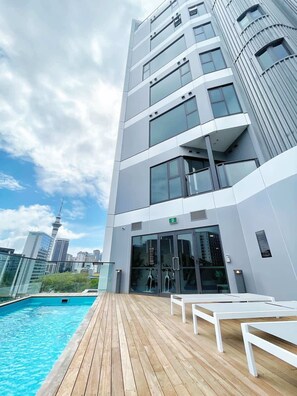 Pool - Parkside Air-con Studio on Queen St - Pool & Gym (Auckland)