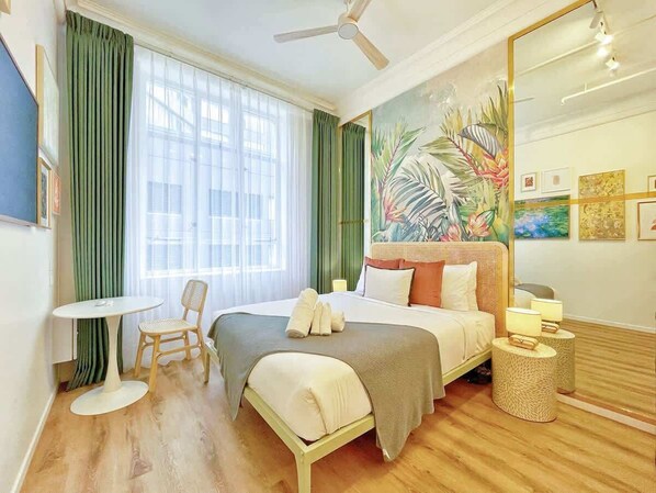 1 bedroom, iron/ironing board, WiFi, bed sheets