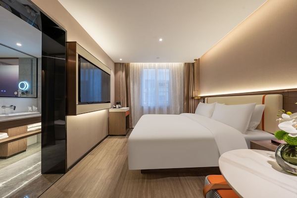 Executive Tek Kişilik Oda | Kuştüyü yorgan, ücretsiz minibar, dizüstü bilgisayar çalışma alanı