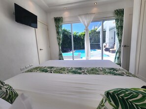 3 bedrooms, in-room safe, iron/ironing board, travel cot - Luxurious & Charming 3BR VILLA Palmas Del Mar Pool/Jacuzzi/BBQ in lovely Sosúa (Sosúa)