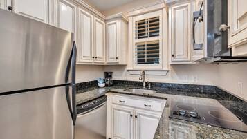 Microondas, lavavajillas y cafetera y tetera