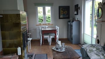 TV connectée, cheminée