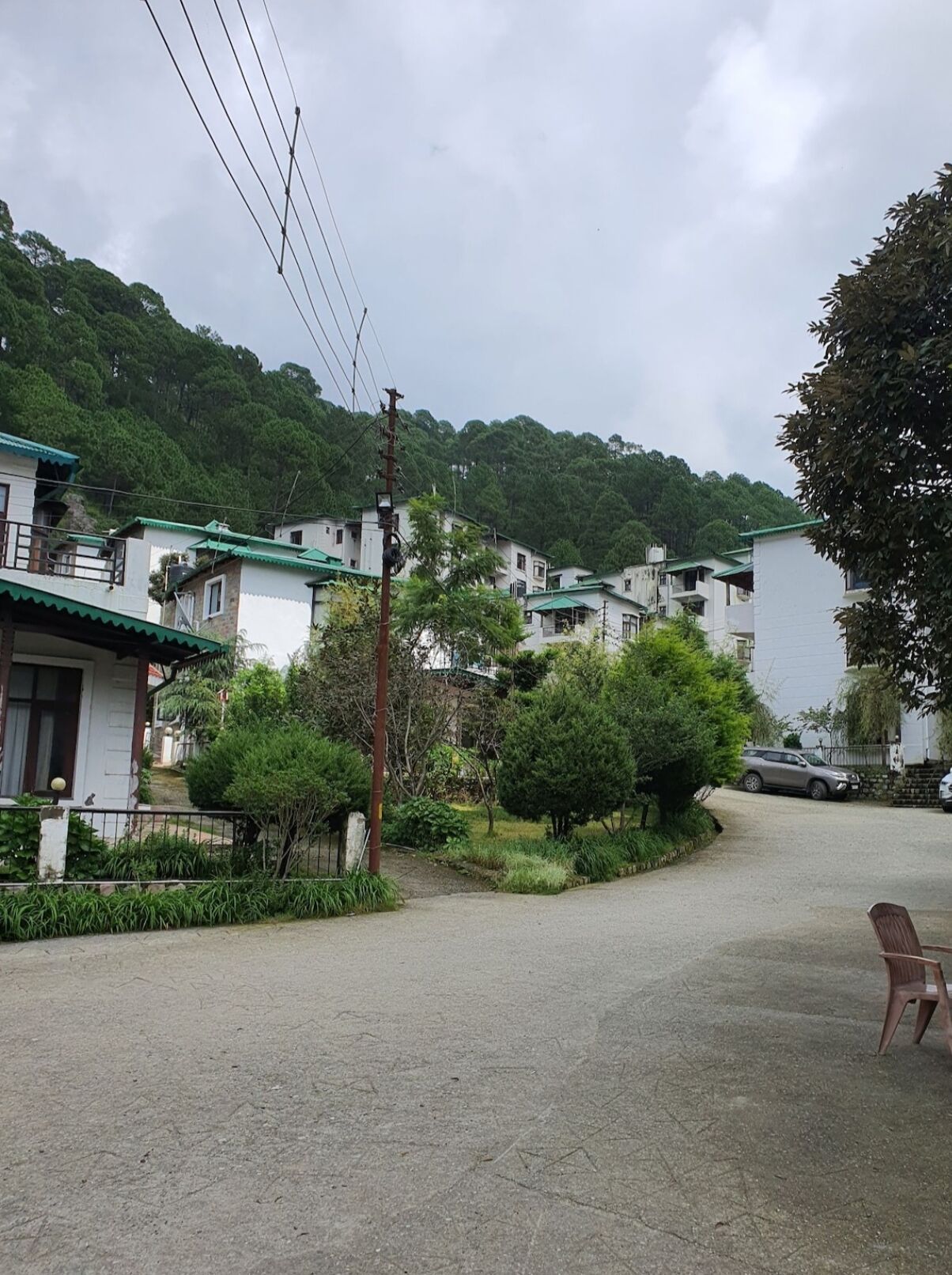 Enceinte de l’hébergement